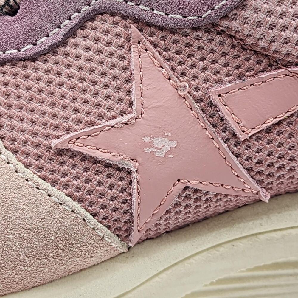 Golden Goose Running Sole Lace-Up Sneakers in Pink EU 40 US 10 - New $695 - Picture 7 of 8
